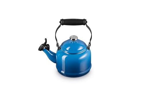Le Creuset Enamel On Steel Demi Tea Kettle, 1.25 qt., Marseille