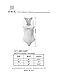 FPT Womens Basic Tank Top Bodysuit WHITE SMALL