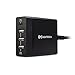 Cable Matters 72W 4-Port USB C Charger (USB C Wall Charger) with 60W Power Delivery for Laptops, Tablets, and Smartphones in Black