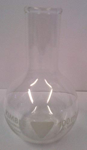 100ML Heavy Duty Borosilicate Glass Round Flask Flat Bottom