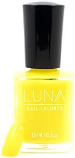 Highlight - Neon Collection Yellow Flat Glossy Vegan Cruelty-Free 10-Free Natural Nail Polish Lacquer Vernes Esmalte