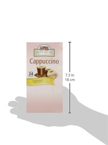 GROVE SQUARE HAZELNUT CAPPUCCINO 96 Single serve cups