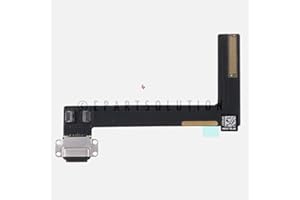 FOR APPLE ePartSolution Replacement Part for iPad Air 2 A1567 A1566 Black USB Charger Charging Port Dock Connector Port Flex Cable USA