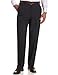 Haggar Men's Cool 18 Hidden Comfort Waist Plain Front Pant,Navy,34x31