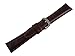 Hadley-Roma Men's MSM881RB-220 22mm Brown Oil-Tan Leather Watch Strap