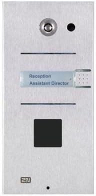 2N Telekomunikace IP 1 Button with Camera Pure IP Audio and Video Solution 2N-9137111CU by 2N Telekomunikace