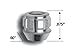 Gorilla Automotive 78621N Acorn Open End Chrome Wheel Locks (12mm x 1.25 Thread Size) - Pack of 4