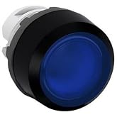 ABB MP1-11L Push Button Operator, 22 mm, Momentary, Flush Operator, Blue
