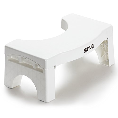 Snug ez stool folding toilet stool - 7 inch bathroom step