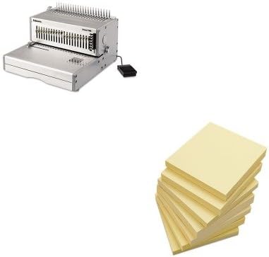 KITFEL5643201UNV35668 - Value Kit - Fellowes Orion E 500 Electric Comb Binding Machine (FEL5643201) and Universal Standard Self-Stick Notes (UNV35668)