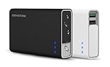 Power Bank, JAWA 10000mah Portable Charger External Battery Pack With Water / Dust Resist Performance for Apple iPhone 6S, iPad, Samsung, GoPro, tablet and More (Black)