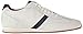 BOSS Orange by Hugo Men's Orlando Tumbled Leather Sneaker Shoe, White, 44 M EU (11 US)