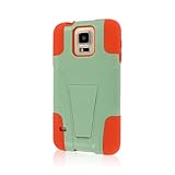 Empire MPERO IMPACT X Series Kickstand Case for Samsung Galaxy S5 / GS5 - Retail Packaging - Coral Mint