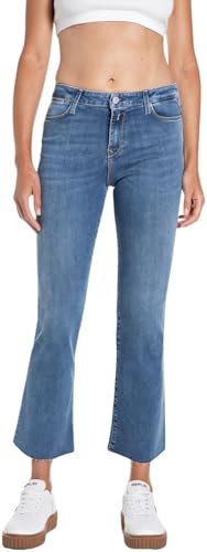 Replay Zolie Flare 009 - Vaqueros para Mujer, 32 W, Color Azul
