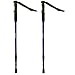 Bafx A-8956 Anti Shock Hiking/Walking /Trekking Trail Poles, 1 Pair Black