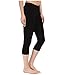 Pact Apparel Womens Black Cropped Legging L, 1 EA