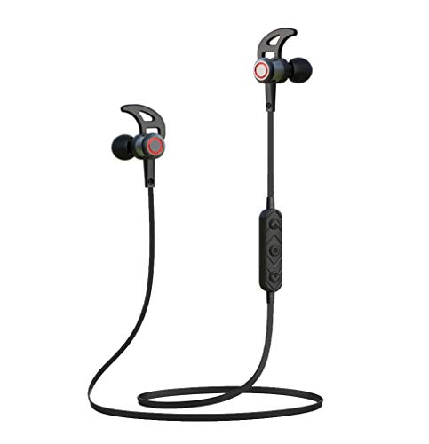 Bluetooth Headphones,Wireless Headphones, IPX5 Waterproof Bluetooth 4.1 Running Headphones in-Ear Earbuds, Noise Cancelling Wireless Sports Earphones