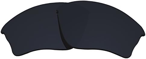 COLOR STAY LENSES 2.0mm Thickness Polarized Replacement Lenses for Oakley Half Jacket XLJ Sunglasses Stealth Black
