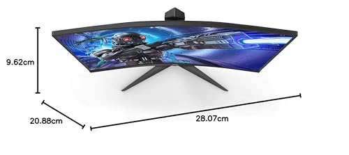 Aoc Gaming C32G2Ze - 32 Inch Fhd Curved Monitor, 240Hz, 1 Ms Mprt, Va Amd Freesync Premium, Low Input Lag (1920X1080@ 240Hz, 300 Cd/M², Hdmi/Dp) - View 9