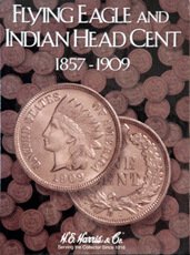 Flying Eagle and Indian Cent HE Harris Coin Folder