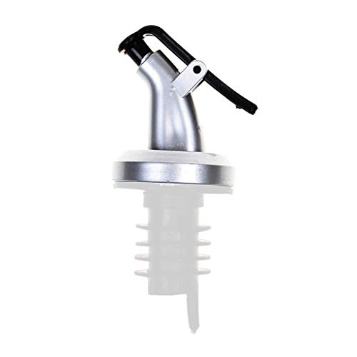 CMrtew Oil Sprayer Liquor Dispenser Wine Pourers Flip Top Beer Bottle Cap Stopper Leak Proof Pourer Kitchen Accessories (White)