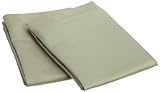 1000 Thread Count Premium Egyptian Cotton, Single Ply, Standard 2-Piece Pillowcase Set, Solid, Sage