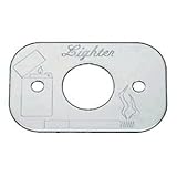 Peterbilt Chrome Lighter Body Holder w/ Engraving