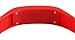 Padgene LED Wrist Watch - Silicone Rubber Gel Jelly Unisex Bracelet, Digital Band, Red