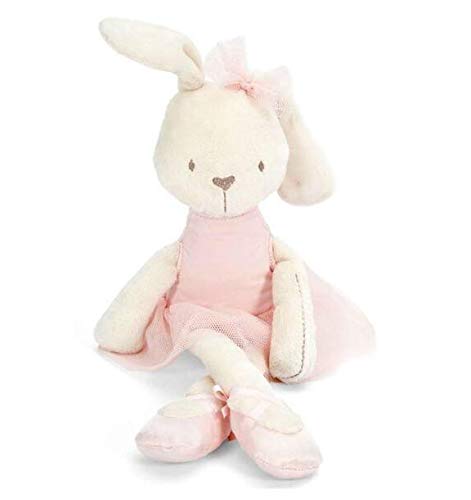Baby Pink Princess Rabbit Comforter Toys Baby Doll Toys Plush Toys
