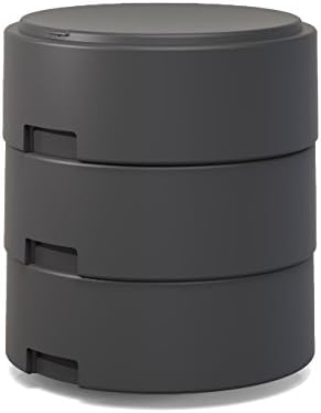 Smith System Charcoal Oodle Stool w/One Movement Disc Adjustable Height Classroom Active Seating for Kids, Teens and Teachers