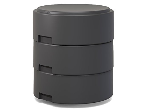 Smith System Charcoal Oodle Stool w/One Movement Disc Adjustable Height Classroom Active Seating for Kids, Teens and Teachers