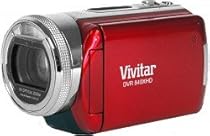 Vivitar DVR 840XHD 8.1 Megapixels High Definition Digital Video Camcorder with 5x Optical, 4x Digital Zoom and 3.0'' TFT LCD Display, Red