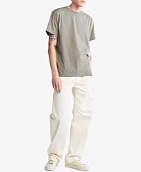 Calvin Klein Men's Smooth Cotton Solid Crewneck