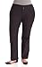 WallFlower Juniors Plus Size Stacked Bootcut Millennium Pants in Black Size: 16