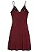Lusofie Sexy Nightgowns for Womens Chemise Sleepwear Soft Full Slip Lace Knit Nightdress