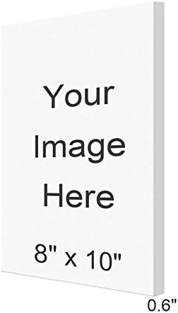 Personalized Canvas Custom Wrapped Canvas Prints Your Own for Modern Wall Art Home Decoration (8" x 10" + Stretched)