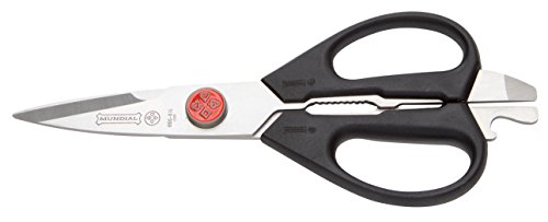 Mundial BP666 Red Dot 8 1/2 Take-A-Part Kitchen/Utility Shears