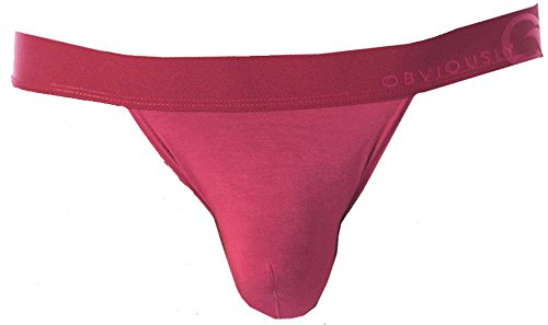 Obviously Apparel Downtown Collection - AnatoMAX Bikini Brief - Red Brick - Small