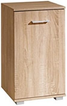 Moebel4home Kommode 1turig Breite 40 Cm Hohe 71 Cm Eiche Hell Amazon De Kuche Haushalt