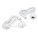 Wallniture Hanging Lantern DIY Pendant Lamp Socket Extension Cord White 15 Feet Set of 2
