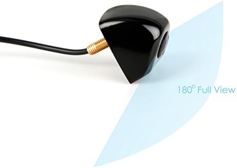 180 Degree Wide View Backup Camera, COOLINT CT-102BF Multiple Models Optional Car Parking Rear Camera - Wide View - High Definition - 0.01 Lux Night Vision