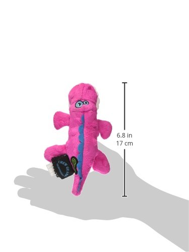GoDog Just For Me With Chew Guard, Small, Pink Gator