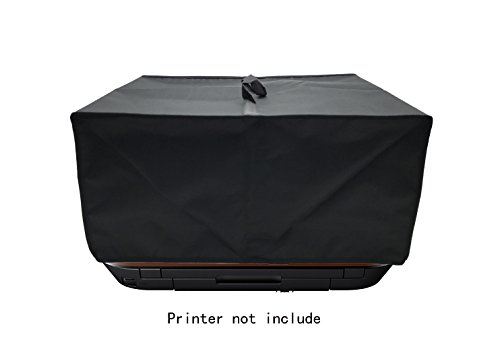 Wanty Black Antistatic Water-proof Dust-proof Nylon Fabric Printer Cover Case Protector for Canon PIXMA MX922 / MX532 / MX 472 / MX 452 / HP Officejet 5740 / Pro 6830 / ENVY 5640 Wireless Printers