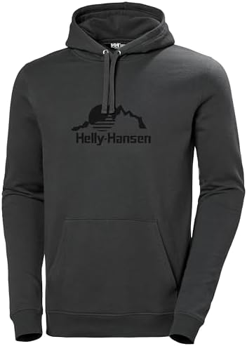 Herren Nord Graphic Pull Over Kapuzenpullover, Ebenholz 2.0, M