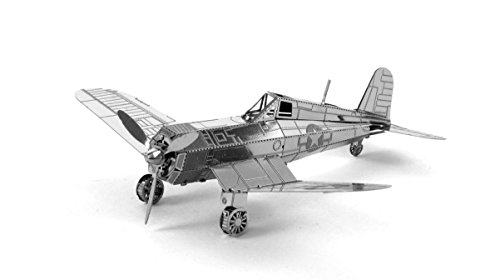 UPC 032309010350, Fascinations Metal Earth F4U Corsair 3D Metal Model Kit