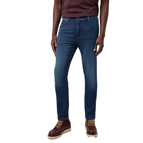 Wrangler - Jeans Herren - Slim Tapered Fit - Larston - Fog