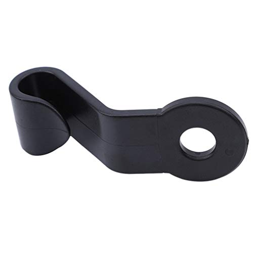 Yunzee Car Backrest Sundries Hook Universal Vehicle Car Headrest Hooks Hanger Front Back Seat Shelf for Bag Cloth Grocery,#2 Short