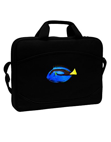 TooLoud Blue Tang Fish 15" Dark Laptop / Tablet Case Bag