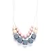 Bebe by Me 'Eve' Hard + Soft + Cushy Beads All-in-1 Teething Necklace for Nursing Moms