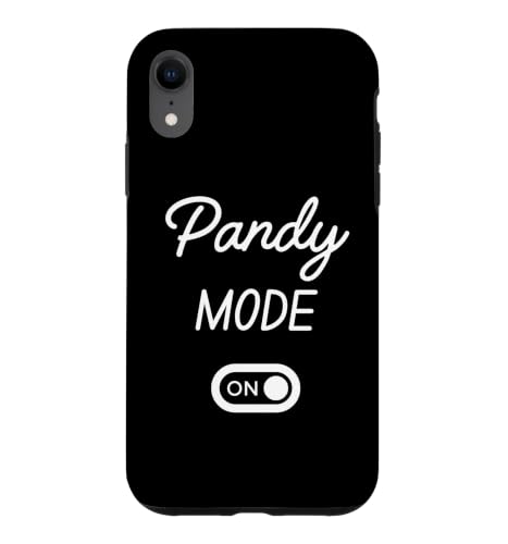Pandy Mode On Name Case for iPhone XR